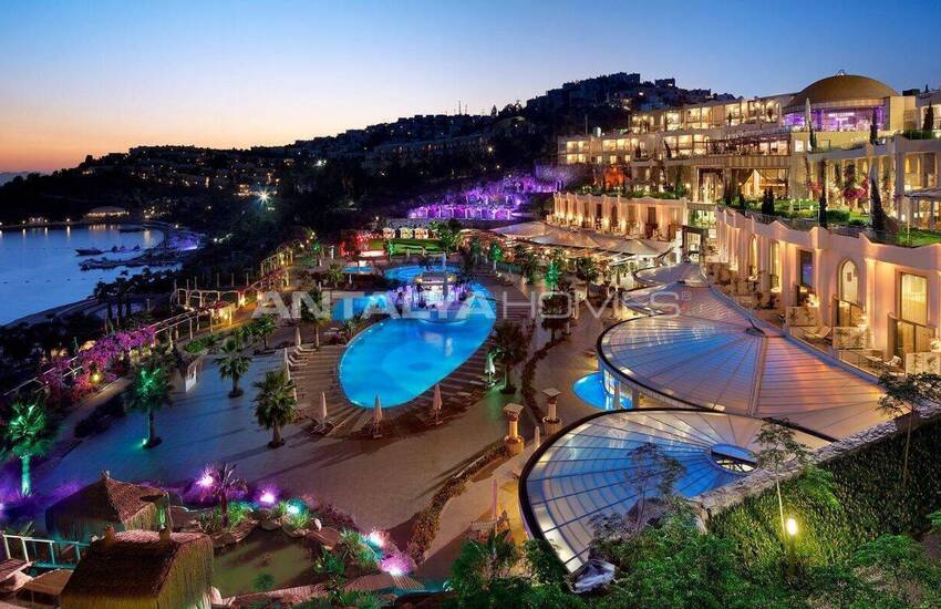 املاک لوکس در پروژه مفهومی هتل در ساحل در بدروم 6