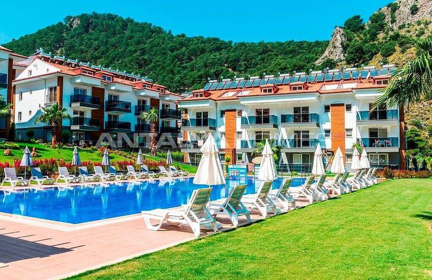 شقق حديثة في مجمع مطل على الغابة وحمام سباحة في فتحية موغلا 2