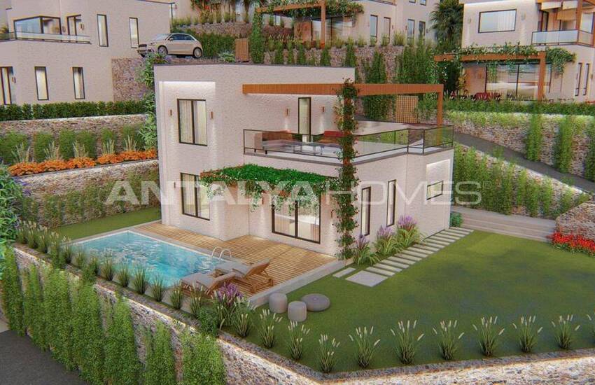 Villas Close to the Sea and Amenities in Bodrum Gumusluk 5