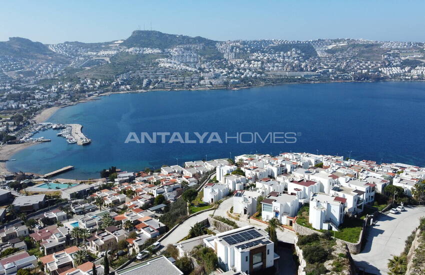 Отдельная Вилла с Видом на Бухту и Бассейном в Бодруме, Мугла 6