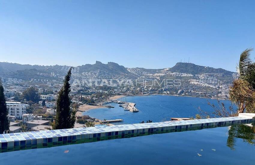Отдельная Вилла с Видом на Бухту и Бассейном в Бодруме, Мугла 4