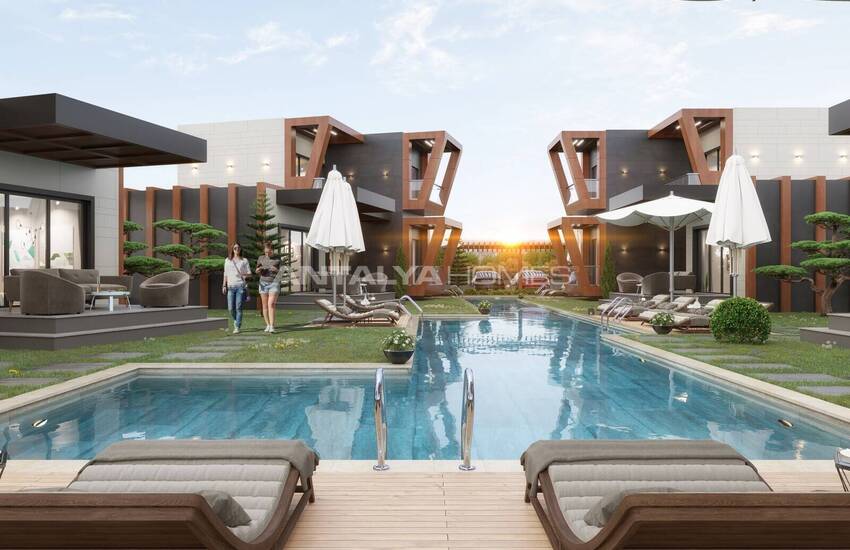 Luxury Villas with Special Design in Complex in Bodrum Torba