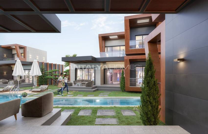 Luxusvillen Mit Besonderem Design In Komplex In Bodrum Torba 9