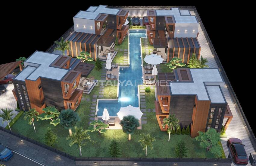 Luxusvillen Mit Besonderem Design In Komplex In Bodrum Torba 14