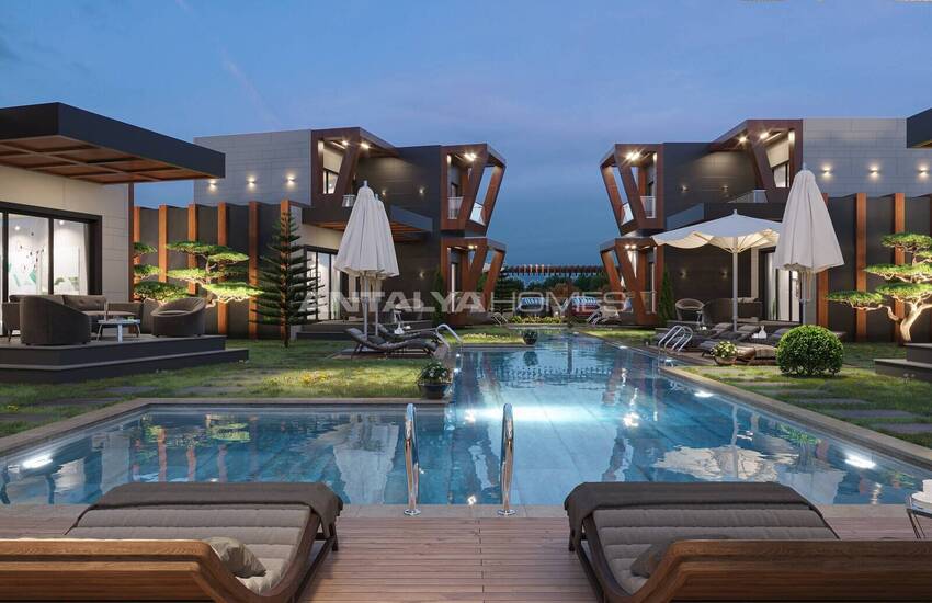 Luxusvillen Mit Besonderem Design In Komplex In Bodrum Torba 10