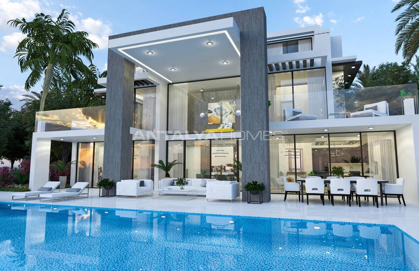 Detached 4+1 Villas with Private Pools in Oludeniz, Fethiye