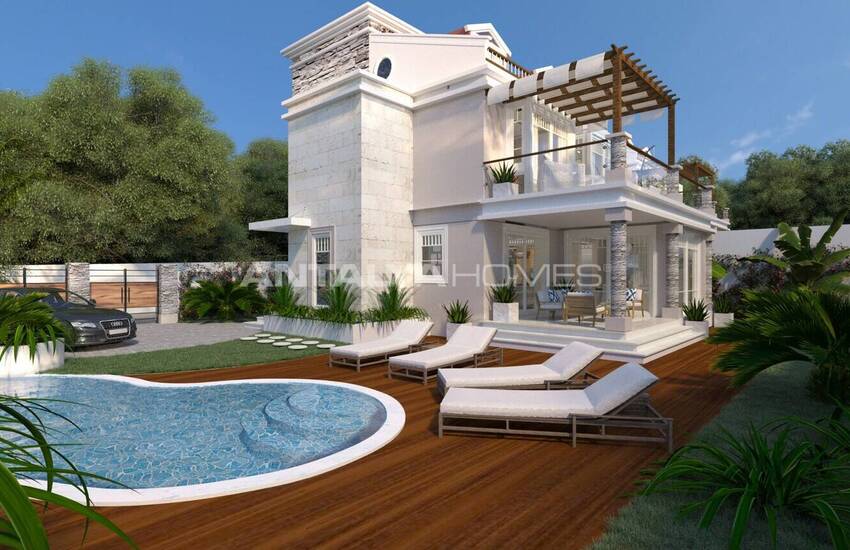 Detached Villas with Private Swimming Pools in Mugla Fethiye