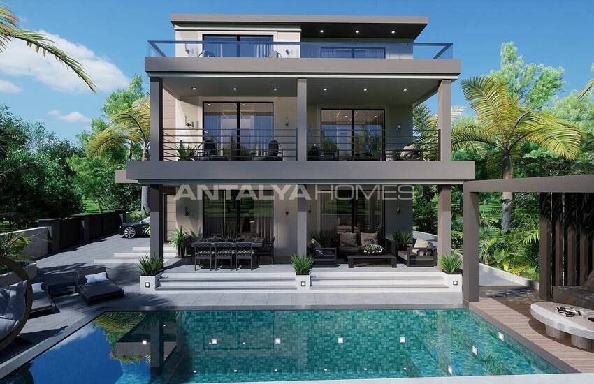 Detached Villas with Private Pool and Garden in Fethiye Oludeniz 1