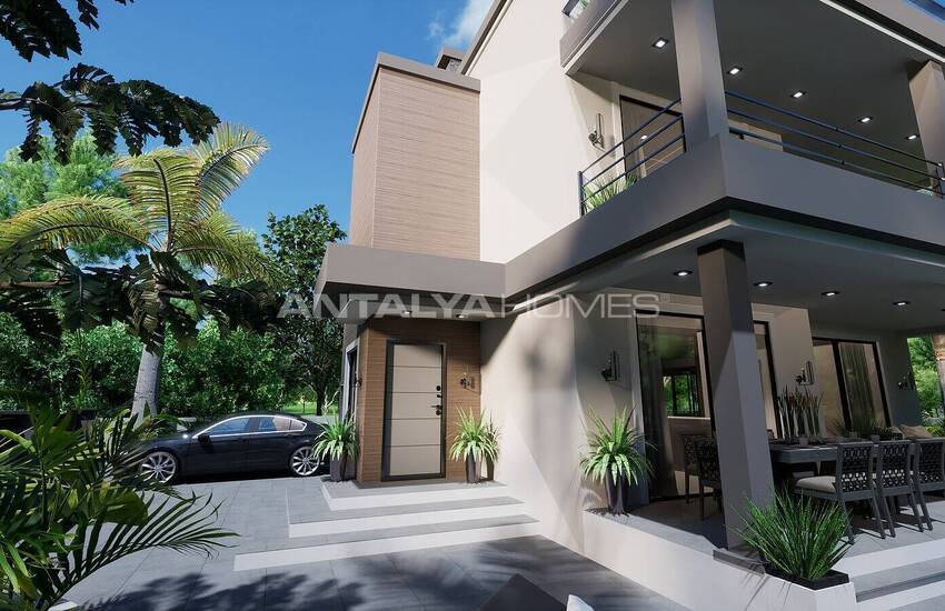 Detached Villas with Private Pool and Garden in Fethiye Oludeniz 17