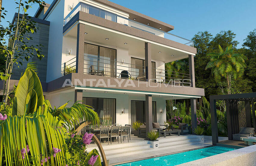 Detached Villas with Private Pool and Garden in Fethiye Oludeniz 2