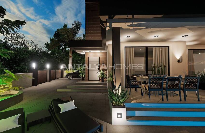 Detached Villas with Private Pool and Garden in Fethiye Oludeniz 20