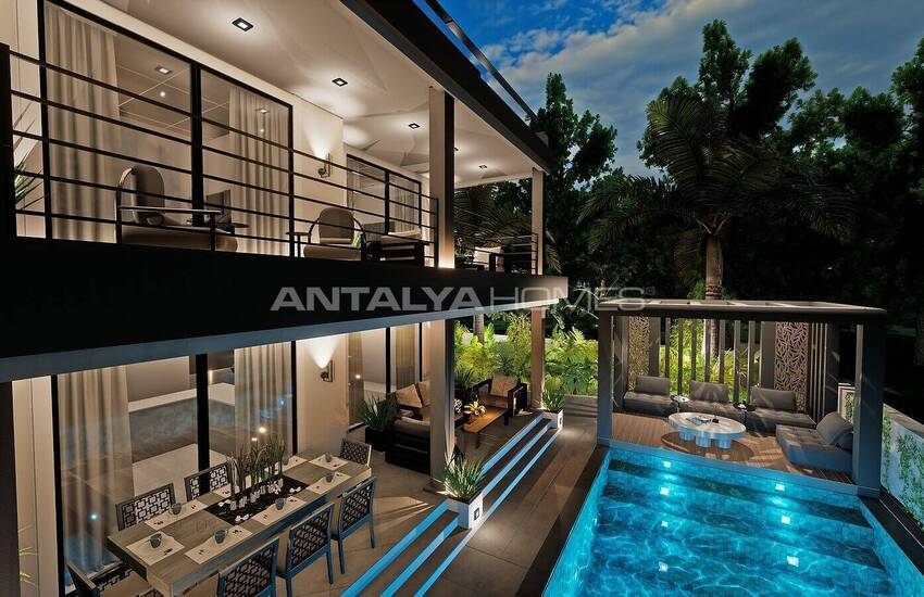 Detached Villas with Private Pool and Garden in Fethiye Oludeniz 22