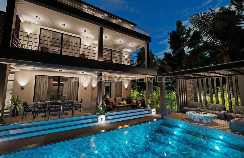Detached Villas with Private Pool and Garden in Fethiye Oludeniz 23