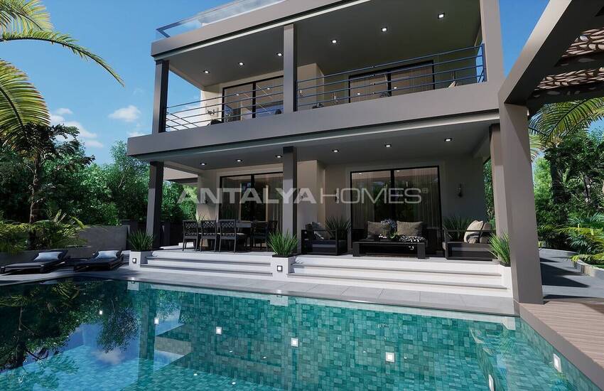 Detached Villas with Private Pool and Garden in Fethiye Oludeniz 6
