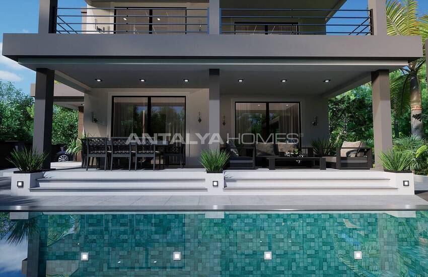 Detached Villas with Private Pool and Garden in Fethiye Oludeniz 8