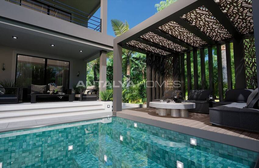 Detached Villas with Private Pool and Garden in Fethiye Oludeniz 9