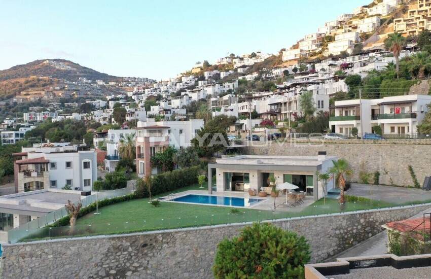 Villas Vue Mer Avec Piscine Et Jardin À Bodrum Yalikavak 6