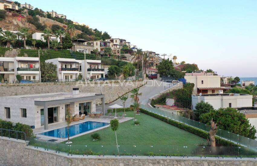 Villas Vue Mer Avec Piscine Et Jardin À Bodrum Yalikavak 1
