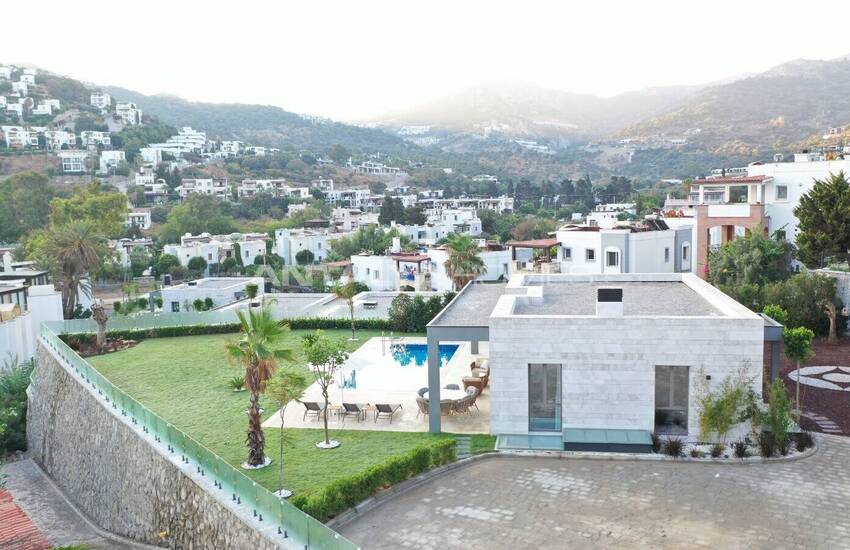 Villas Vue Mer Avec Piscine Et Jardin À Bodrum Yalikavak 8