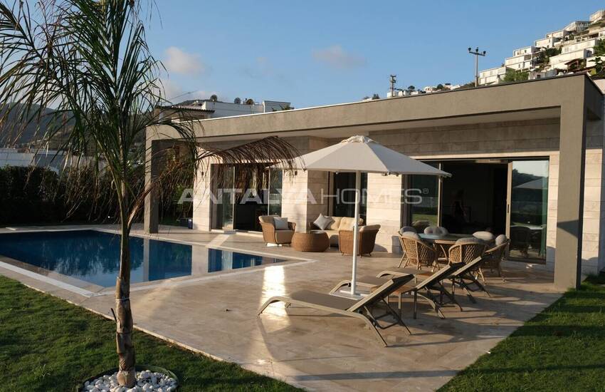 Villas Vue Mer Avec Piscine Et Jardin À Bodrum Yalikavak 5