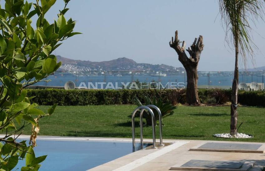 Villas Vue Mer Avec Piscine Et Jardin À Bodrum Yalikavak 7