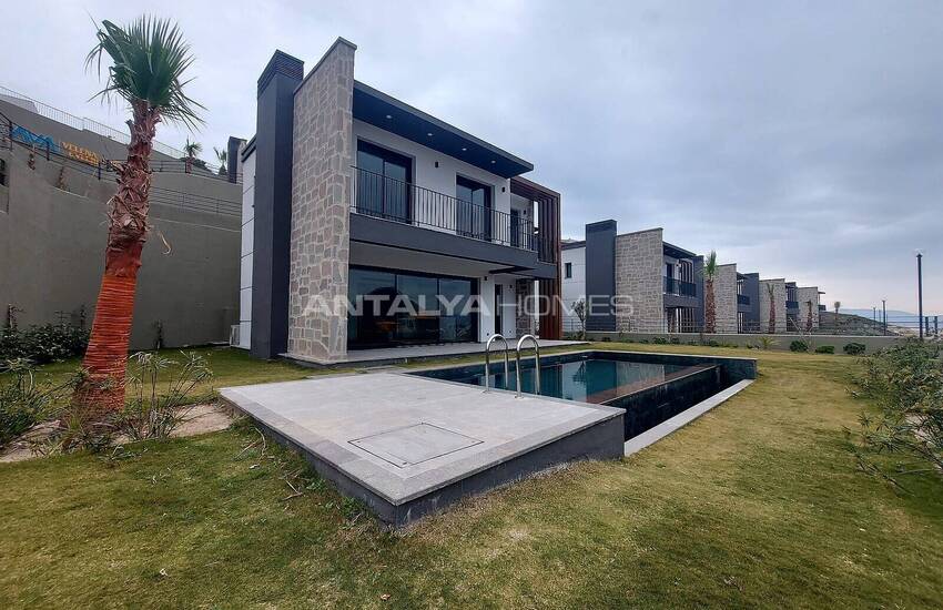 فيلا مضفر بالحجارة في بودروم على مسافة قريبة من البحر 6