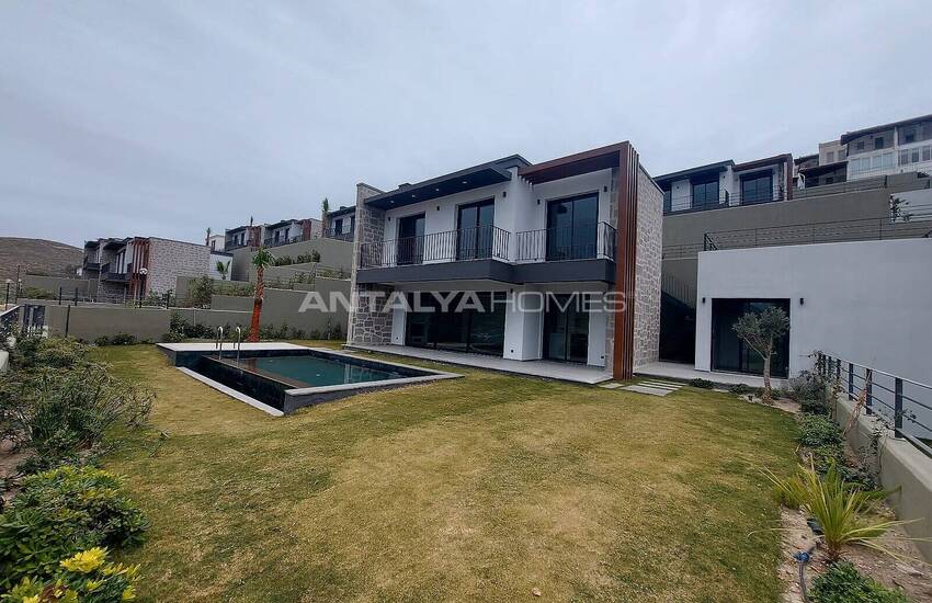 فيلا مضفر بالحجارة في بودروم على مسافة قريبة من البحر 8