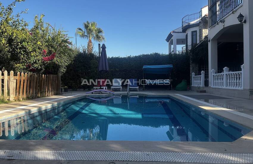 Villa Dans Grand Jardin Avec Piscine À Fethiye Mugla 2