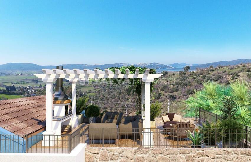 Maisons Individuelles Et Mitoyennes Près De L'aéroport De Bodrum 14