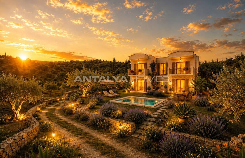 Fristående Hus Och Parhus Nära Flygplats I Bodrum 8