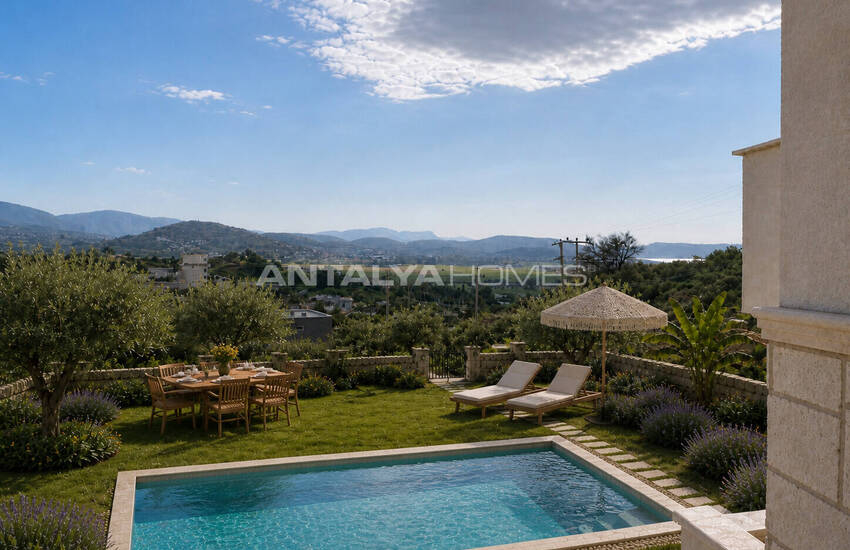 Fristående Hus Och Parhus Nära Flygplats I Bodrum 7