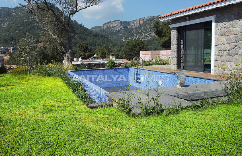 Vrijstaande Woningen Met Één Verdieping In De Natuur In Bodrum 12