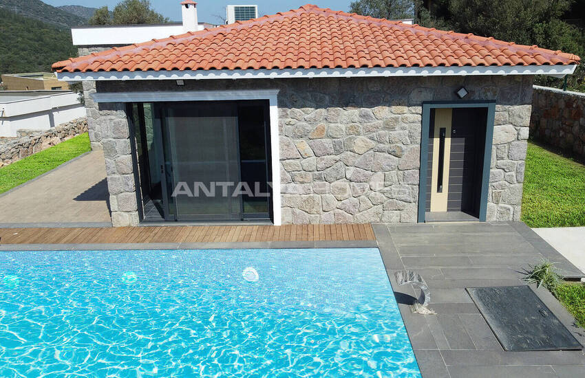 Vrijstaande Woningen Met Één Verdieping In De Natuur In Bodrum 5