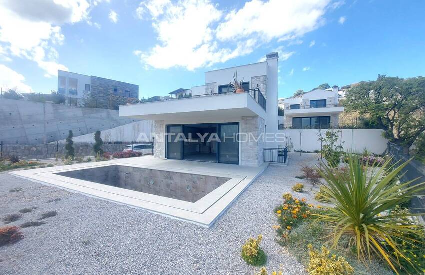 خانه مستقل 4 خوابه در یک مکان مرکزی در موغلا، بدروم 1
