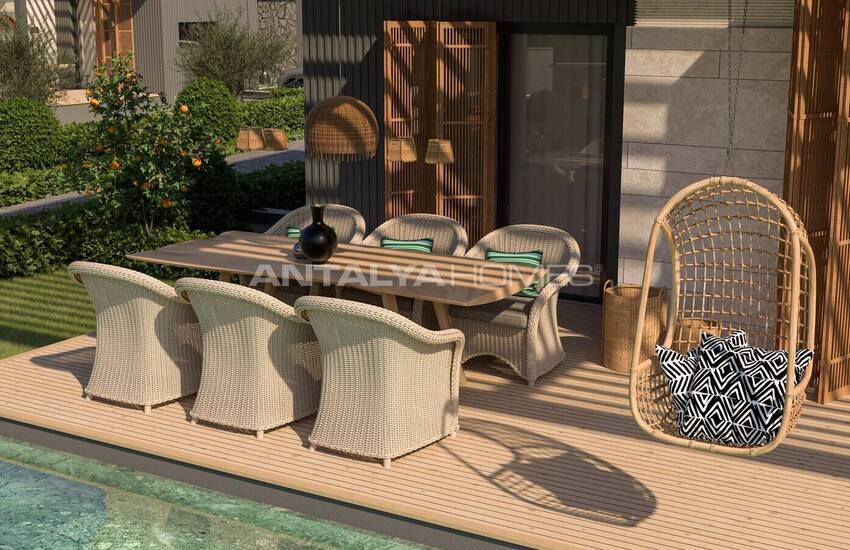 Aangepast Ontwerp Villa's In Beveiligd Complex In Bodrum, Torba 6