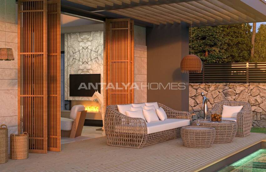 Aangepast Ontwerp Villa's In Beveiligd Complex In Bodrum, Torba 4