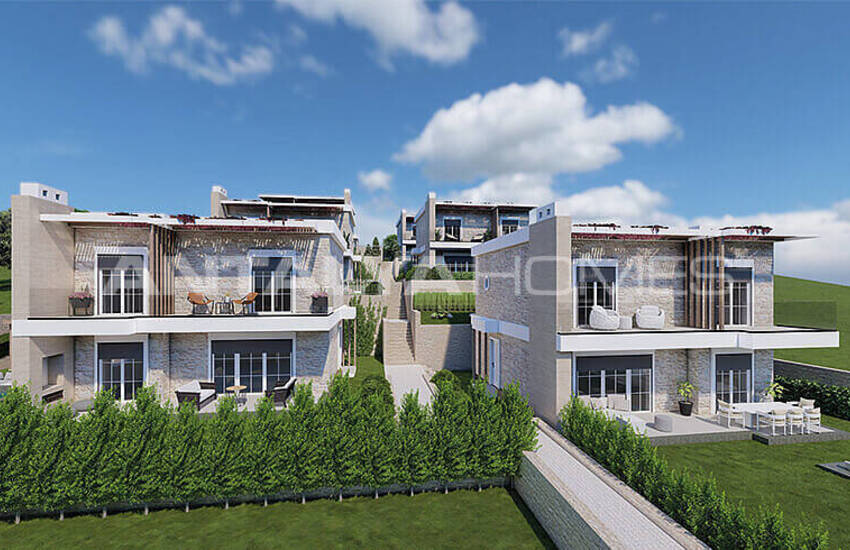 Виллы с Личными Бассейнами Рядом с Морем в Бодруме, Кючюкбюк 10