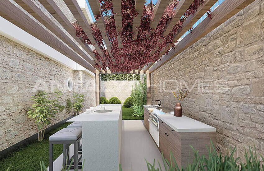 Виллы с Личными Бассейнами Рядом с Морем в Бодруме, Кючюкбюк 14