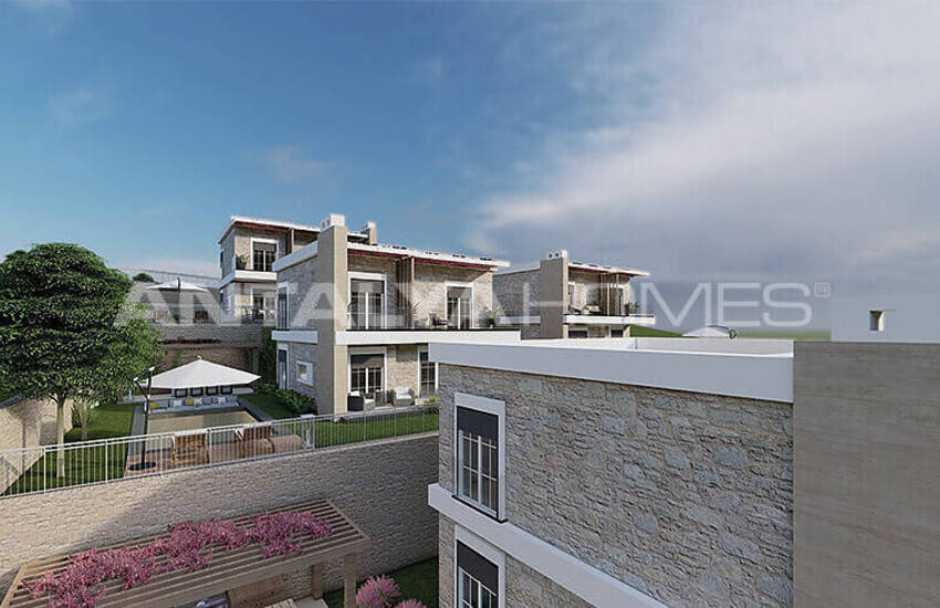 Виллы с Личными Бассейнами Рядом с Морем в Бодруме, Кючюкбюк 16