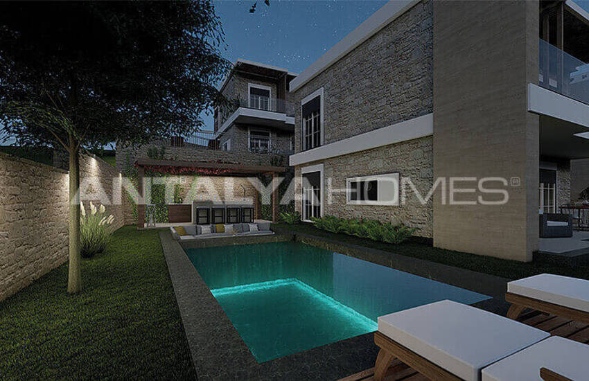 Виллы с Личными Бассейнами Рядом с Морем в Бодруме, Кючюкбюк 3