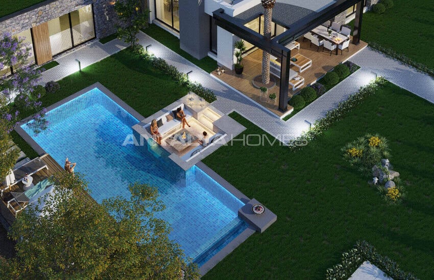 Villas Vue Mer Près De La Mer À Bodrum Gumusluk 3