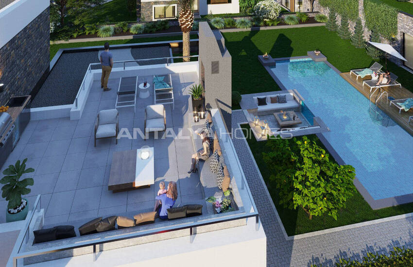 Sea View Villas Close to Sea in Bodrum Gumusluk 13