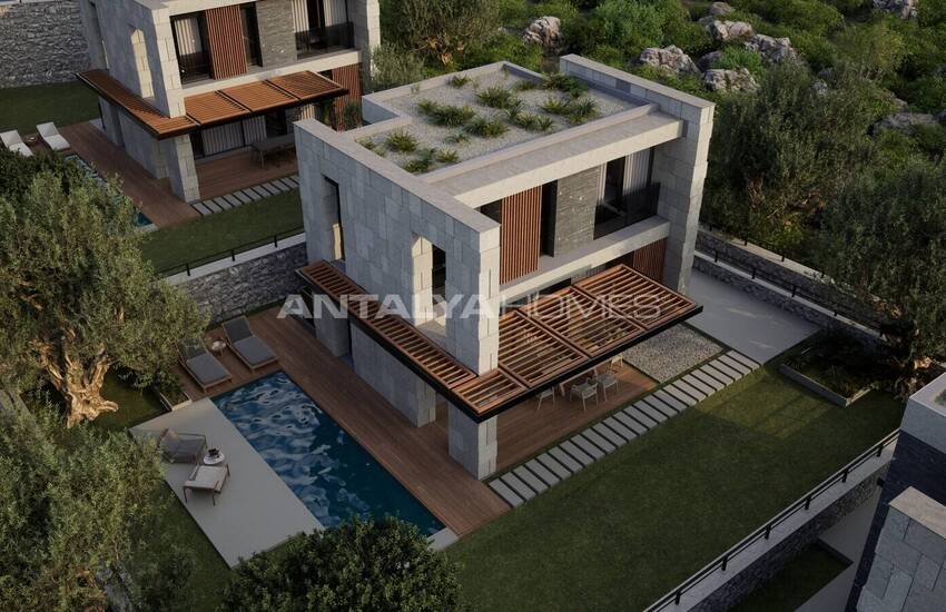Maisons Vue Sur Mer Et Nature À Bodrum Gumusluk 8