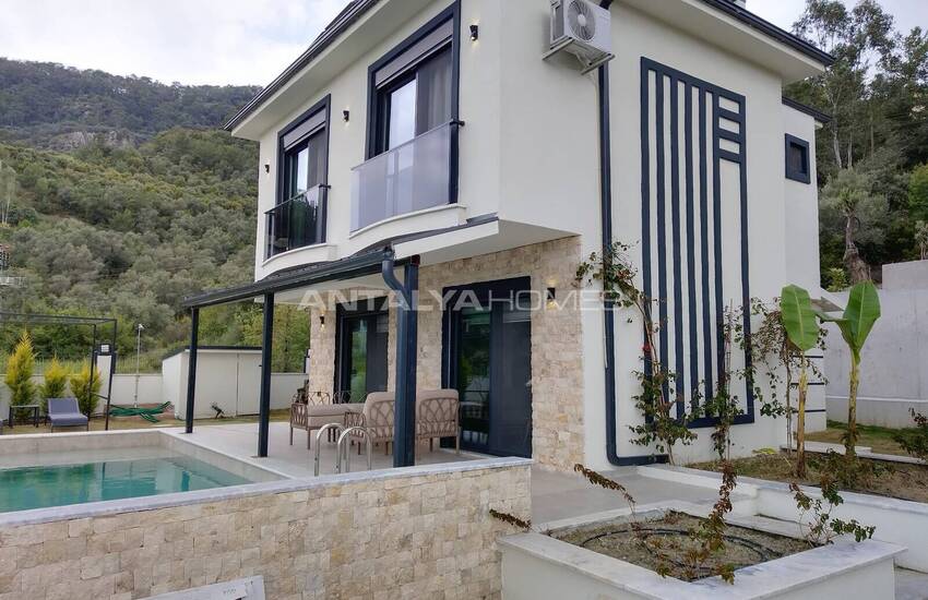 Muğla Sarıgerme’de Havuzlu Müstakil Özel Tasarım Villa 8