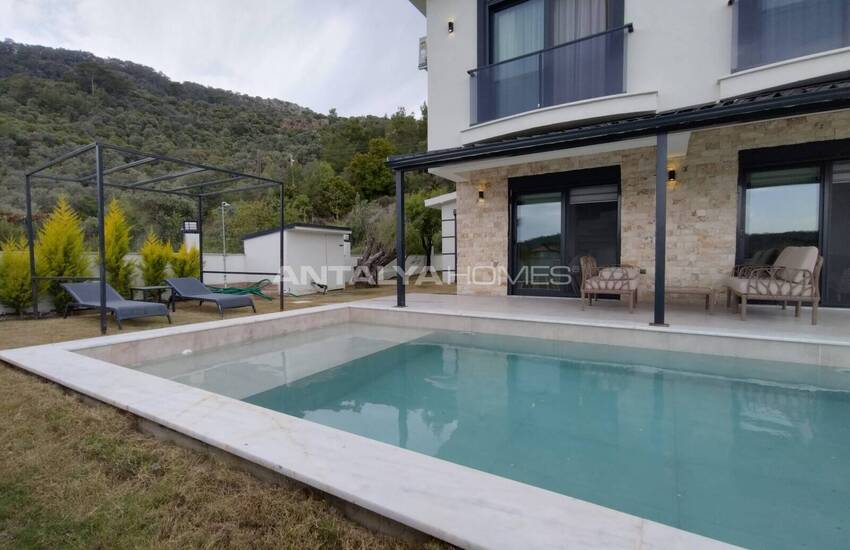 Muğla Sarıgerme’de Havuzlu Müstakil Özel Tasarım Villa 6