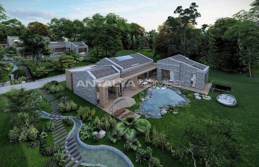 Ultra-luxus-meerblick Villen In Einem Wald In Bodrum Cennet Bay 1