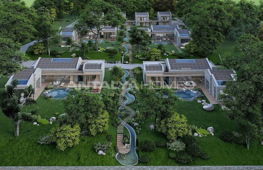 Ultra-luxus-meerblick Villen In Einem Wald In Bodrum Cennet Bay 17
