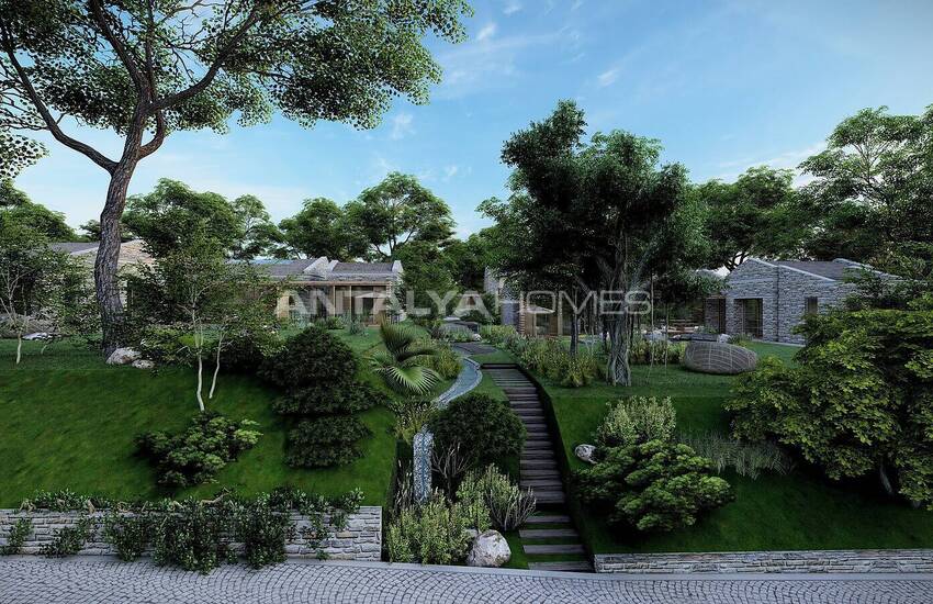 Ultra-luxus-meerblick Villen In Einem Wald In Bodrum Cennet Bay 2