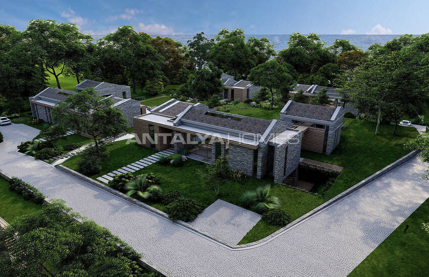 Ultra-luxus-meerblick Villen In Einem Wald In Bodrum Cennet Bay 22