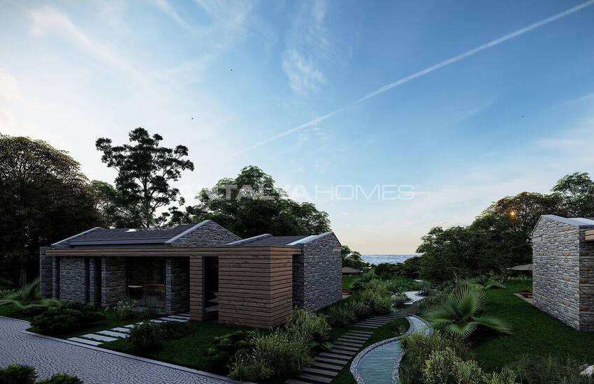 Ultra-luxus-meerblick Villen In Einem Wald In Bodrum Cennet Bay 3